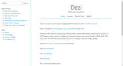 Desktop Screenshot of dezi.org