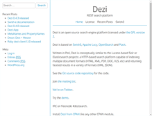 Tablet Screenshot of dezi.org